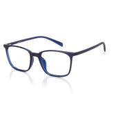 LENSKART BLU | Zero Power Blue Cut Computer Glasses | Gaming Glasses | Anti Glare, Lightweight & Blocks Harmful Rays | UV Protection Specs | Men & Women | Medium | LB E13526