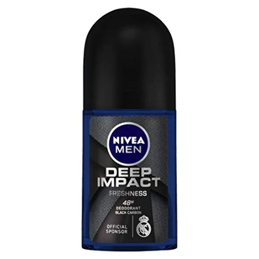 Check price of NIVEA MEN Deep Impact Freshness Deodorant Roll-on - For MEN, 50ml in Sri Lanka | Arcade.lk