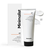 Minimalist Sunscreen SPF 50 PA++++ | Clinically Tested in US (In-Vivo) | Lightweight Cream with Multi-Vitamins | No White Cast | Broad Spectrum Niacinamide Sunscreen | 50g
