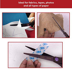 Scotch 3M Scotch Titanium Scissors | 8" Multipurpose | Easy-Clean, Non-Stick Blades | Ergonomic Handles | For Fabric, Crafts, Tapes, General Use - Office Product from Scotch - Shop in Sri Lanka at Arcade.lk