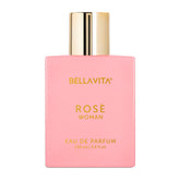 Bella Vita Luxury Rose Woman Eau De Parfum Perfume for Women with Black Currant, Vanilla, Jasmine|Floral & Sweet EDP Long Lasting Fragrance Scent 100 ML