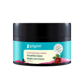PILGRIM French Red Vine Anti Aging Night Cream with Retinol, Mulberry & Vitamin | Retinol Night Cream I 50g