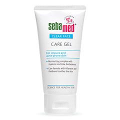 Sebamed Clear Face Care Gel 50 ml|pH 5.5 |Acne/ pimple prone skin|Hyaluronic acid & Aloe Vera|Water based Moisturiser | non sticky l Toxin free