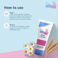 Sebamed Baby Rash Cream 100 ml|pH 5.5|Ideal for Diaper Rashes| Faster rash healing | - Baby Product from SebaMed - Shop in Sri Lanka at Arcade.lk