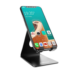 Portronics MODESK Universal Mobile Holder Stand with Metal Body, Anti Skid Design, Light Weight for All Smartphones, Tablets, Kindle, iPad(Black) - Wireless Accessory from Portronics - Shop in Sri Lanka at Arcade.lk
