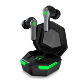 PTron Bassbuds Rush Bluetooth True Wireless in Ear Earbuds with Mic, Gaming 40ms Low Latency, 35Hrs Playtime, Deep Bass, ENC Stereo Call, BT5.3, 1-Step Pairing, Voice Assist & IPX4 (Black) - Wireless Accessory from pTron - Shop in Sri Lanka at Arcade.lk