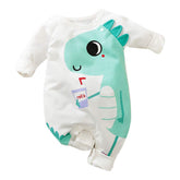Hopscotch Boys and Girls Cotton Graphic Print Bodysuit In White Color