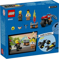 LEGO City Fire Rescue Motorcycle Building Set 60410 (57 Pieces) - Toy from LEGO - Shop in Sri Lanka at Arcade.lk