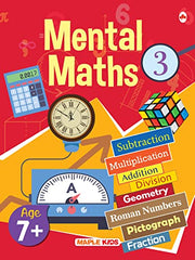 Mental Maths - Mathematics Activity Book 3 for class 3+, Age 7+ - Addition - Subtraction - Multiplication - Division - Mental Math for Kids - Math Activity Book for Children - Book from Maple Press - Shop in Sri Lanka at Arcade.lk