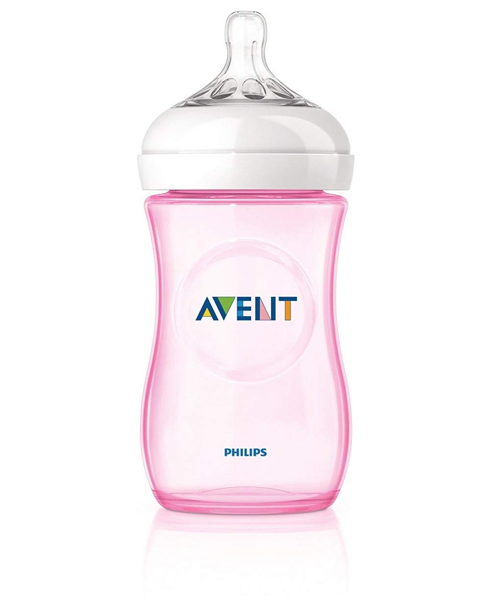 Philips Avent Natural Response 3.0 Pink Feeding Bottle 260ml SCY903/11 - Baby Product from AVENT - Shop in Sri Lanka at Arcade.lk