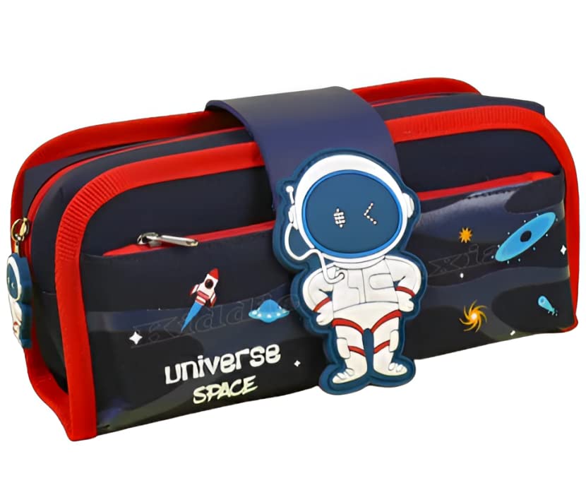 Kiddie Galaxia Space Astronaut Pencil Case Large Capacity Stationery Pencil Pouch - Toy from Kiddie Galaxia - Shop in Sri Lanka at Arcade.lk