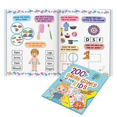 Brain Boosting Activity Book for Kids - 200+ Activities for Age 3+ - Kids Activity Book - Early Learning - Activities for Children: Maths, English, Mazes, Spot the Differences, Word Search - Book from Maple Press - Shop in Sri Lanka at Arcade.lk