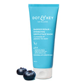 DOT & KEY Barrier Repair + Hydrating Gentle Face Wash With Probiotic | Ceremide Face Wash | For Dry Skin,Normal Skin & Sensitive Skin | Gently Cleanses Skin From Dirt & Oil For Unisex,100Ml