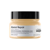 L'Oréal Professionnel Absolut Repair Mask for Dry & Damaged Hair - 250ml | Professional mask for Strengthening and Repairing Hair, With Protein & Omega-9, For Men & Women