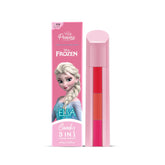 Disney Frozen Princess by Renee Candy 3-In-1 Tinted Lipstick Elsa for Pre-Teen Girls - 3 Versatile Shades in One Stick with No Parabens - Cruelty-Free, Dermatologically Tested, Peta Certified 4.5g - Beauty from RENEE - Shop in Sri Lanka at Arcade.lk