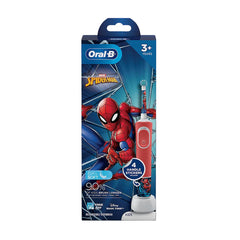 Oral B Kids Electric Rechargeable Toothbrush, Featuring Spider Man, Extra Soft Bristles (Age 3+,Multicolor) - Personal Care Appliances from Oral-B - Shop in Sri Lanka at Arcade.lk