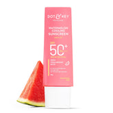 Dot & Key Watermelon Cooling Sunscreen SPF 50+ PA++++ | With Hyaluronic Acid, Instantly Cools, Broad Spectrum Protection | Controls Excess Oil, Checks Tanning, No White Cast | 50g