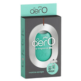 Godrej aer O – Hanging Car Air Freshener – Marine Escape - Pack of 3 (22.5g) | Gel Lasts up to 30 days | Car Accessories