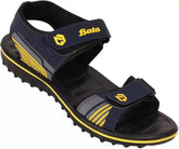Bata Men's Velcro Sandals, Yellow
