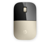 HP Z3700 Wireless Optical Mouse with USB receiver and 2.4GHz Wireless Connection/ 1200DPI / 16 months Long Battery Life /Ambidextrous and Slim Design (Modern Gold)