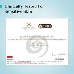 Pilgrim 2% Niacinamide Glow Sunscreen SPF 50 +++ for men and women with Spanish Squalane | Enhances Glow, Broad spectrum, Non-greasy, No white cast & Prevents Tanning | All skin types | 50 gm