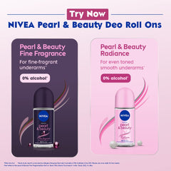 NIVEA Pearl and Beauty 50ml Deo Roll On 48 H Smooth & Beautiful Underarms With Pearl Extracts & Avocado Oil | 0% Alcohol - Beauty from NIVEA - Shop in Sri Lanka at Arcade.lk