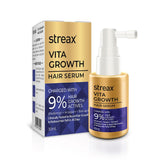 Streax Hair Growth Serum for Scalp, 30 ml with 3% Redensyl, 3% Anagain, 3% Baicapil, Biotin & Caffeine, For Hair Fall Control, For Women & Men