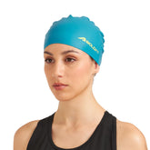 Boldfit Swimming Cap for Men Silicone Swimming Caps for Women Unisex Swim Cap for Boys Girls & Kids Swimming Cap for Women, Teal