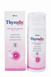 Thyrodln Creamy Lotion SPF 15 | Skin Moisturizing & Brightening Lotion | Helps Improve Skin Tone | Lightweight Daily Use | 100 ml