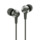 JBL C200SI, Premium in Ear Wired Earphones with Mic, Signature Sound, One Button Multi-Function Remote (Gun Metal) - Electronics from JBL - Shop in Sri Lanka at Arcade.lk