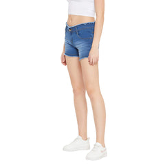 Nifty Women's Denim Slim Fit Shorts