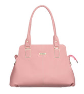 Keywest Women's Pheonix Satchel Tote Handbag for Women | Ladies purse | Stylish Shoulder Bag | Gift For Woman | Light Pink