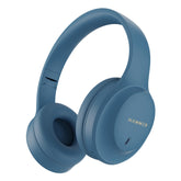 HAMMER Vibe ENC Bluetooth Headphone, 40mm Driver, Dual Pairing, 50hrs Playtime, Voice Assistant, BT V5.4, Game Mode, Soft Cushions, Lightweight Headphones for Music, Gaming and Calls (Blue)