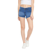 Nifty Women's Denim Slim Fit Shorts