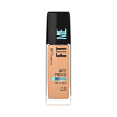 Maybelline New York Fit Me Matte + Poreless Liquid Full Coverage Foundation For All Skin Types,326 Warm Tan|16 Hr Oil Control Full Coverage Foundation For All Skin Types With Spf 22,30 Ml,Pack Of 1