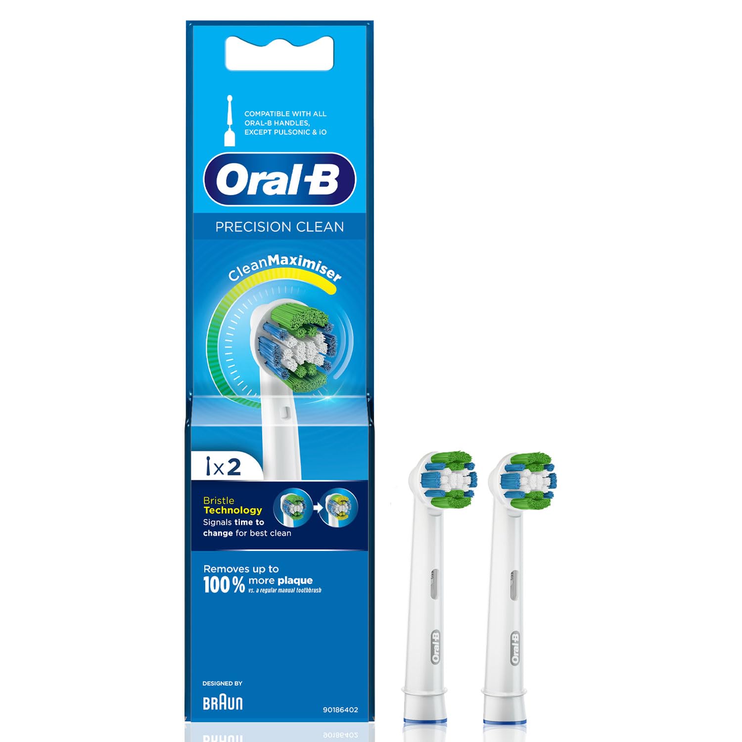 Oral B ORIGINAL Precision Clean Electric Toothbrush Soft Replacement Brush For Vitalty,Pro,Smart Series, 2 refills, Daily clean & Gum health - Personal Care Appliances from Oral-B - Shop in Sri Lanka at Arcade.lk