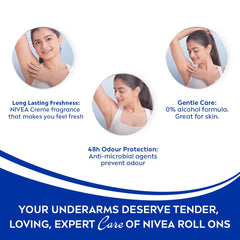 Nivea Protect and Care Roll On, 50ml - Beauty from NIVEA - Shop in Sri Lanka at Arcade.lk