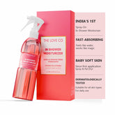 THE LOVE CO Japanese Cherry Blossom In-Shower Body Moisturizer | Coconut Oil & Shea Oil | For All Skin Types | Hydrates & Plumps | Reduces Dryness & KP Bumps | Non-Greasy (250ml)