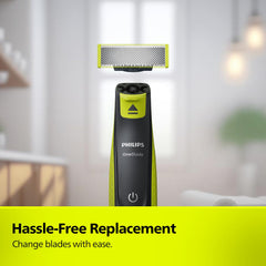 Philips Oneblade Replaceable Blade Pack of 2 Replaceable Blades, Qp220/51 (Lime) - Personal Care Appliances from Philips - Shop in Sri Lanka at Arcade.lk