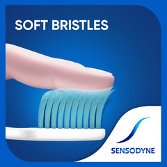 Check price of Sensodyne Toothbrush, Soft Rounded Bristles for Adults, 3 Pieces (Manual,Multicolor) in Sri Lanka | Arcade.lk