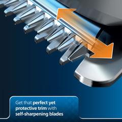 Check price of Philips Rechargeable Battery Powered SkinProtect Beard Trimmer for Men - BT1232/18 in Sri Lanka | Arcade.lk
