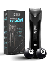 Beardo incrediBALL Trimmer for Men | Ball Trimmer for Men with Skin Safe Tech | No Ni0ramic Blades | Shower friendly IPX5 Water resistant | LED display, LED torch, Dock