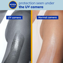 NIVEA Sun Protect And Normal Moisture 125Ml Spf 50 Advanced Sunscreen For Instant Protection| Pa+++ Uva - Uvb Protection System| Vitamin E + Moisture| Very Water Resistant