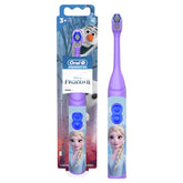 Oral B Pro-Health Jr. Battery Powered Kid's Automatic Toothbrush Featuring Disney's Frozen, Soft, 1 ct | Glammy.lk
