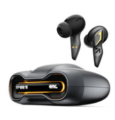 GOBOULT Astra Truly Wireless in Ear Earbuds with 48H Playtime, Built-in App Support, 45ms Low Latency Gaming, 4 Mics ENC, Breathing LEDs, 13mm Bass Drivers, TWS Ear Bud (Smoky Metal)