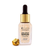 Pilgrim 24K Gold Face Serum With Niacinamide & Hyaluronic Acid, Dewy Primer For Face Make-Up For All Skin Types, Korean Skin Care For Unisex, 20ml