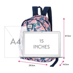 Genie Miami Laptop Backpack for Women, 16 inches Office Bag, Sky Blue Stylish and Trendy Bag for Office and College - Luggage from Genie - Shop in Sri Lanka at Arcade.lk