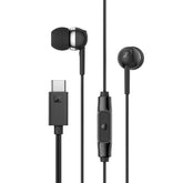 Sennheiser CX 80U Wired in-Ear Earphones with in-Line Microphone, One Button Smart Control, Lightweight Design, USB Type-C, 3 Ear Tip Sizes, 1Y Warranty, Voice Control, Black | Glammy.lk