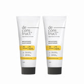Deconstruct Brightening Face Cream | 5% Niacinamide + 1% Kojic Acid + 5%VitaminC + VitaminE | For Dark Spots and Uneven Skin Tone | 50 gm each | Pack of 2