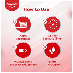 Colgate ProClinical 150 Battery Powered Electric Toothbrush for adults - Pack of 1